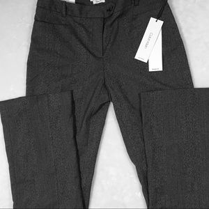 Calvin Klein Women's Petite Herringbone Pants-6p